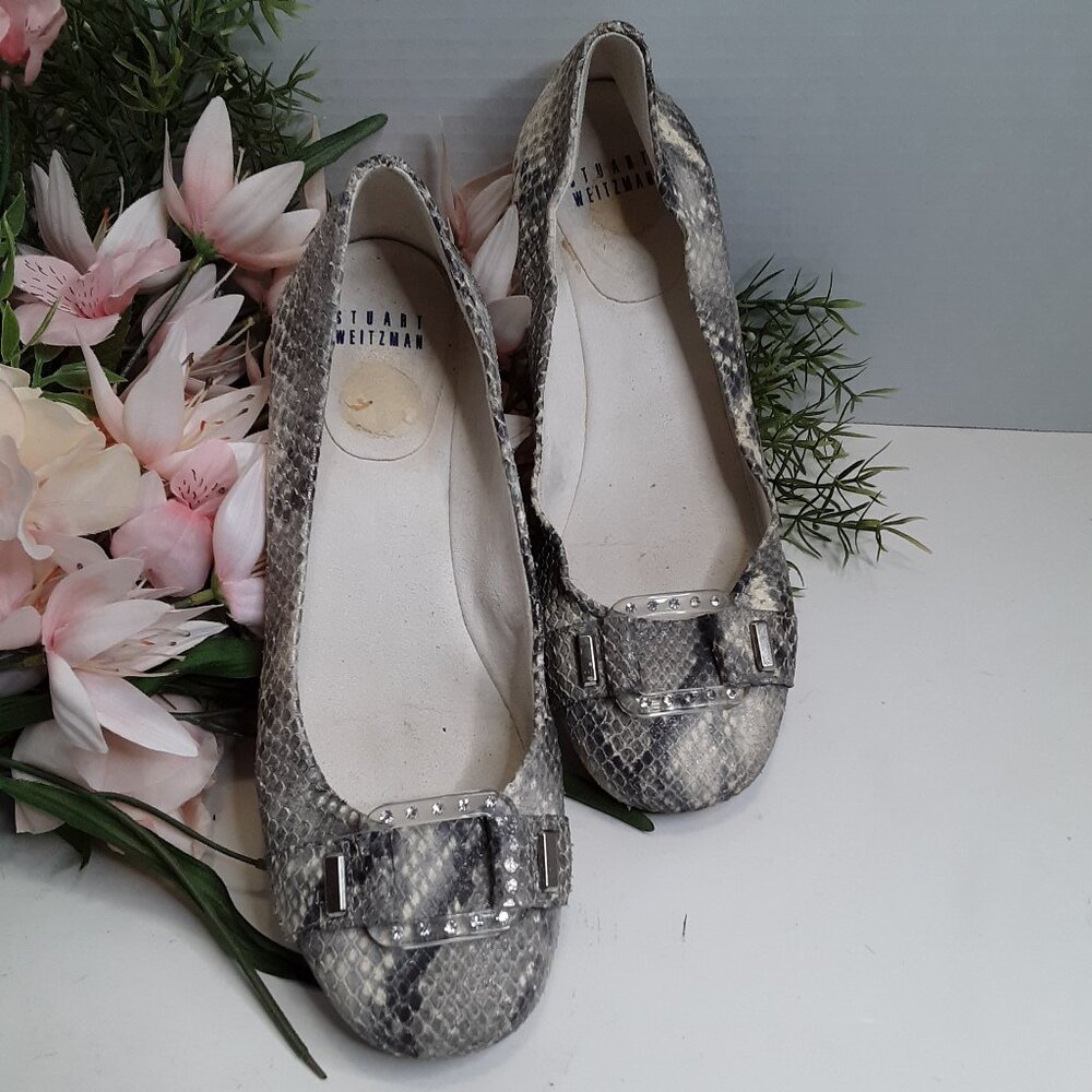 Stuart Weitzman Lucid Women's Loafer Flat Shoes size 7M